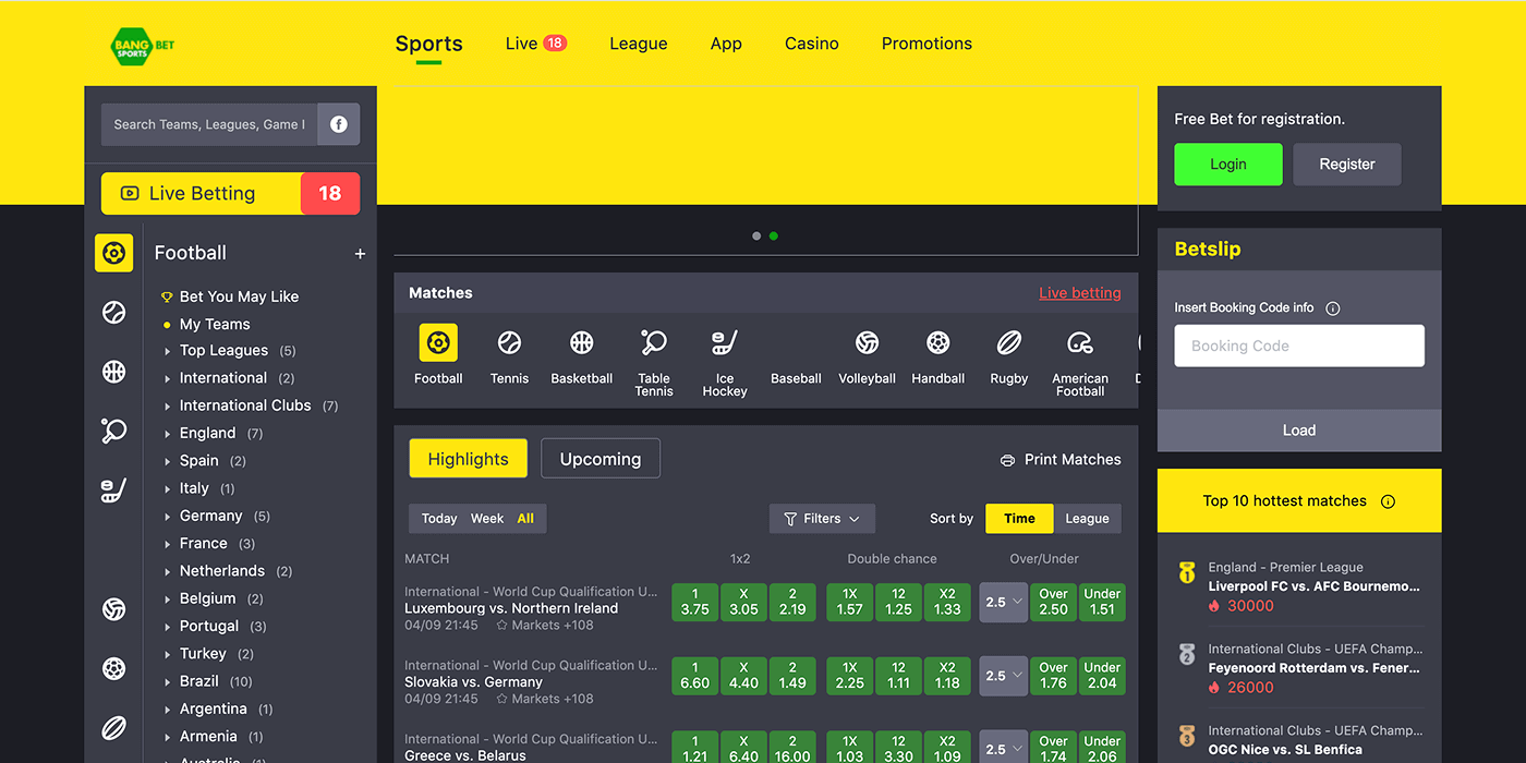 Bangbet Login via Website Bangbet Login via Website