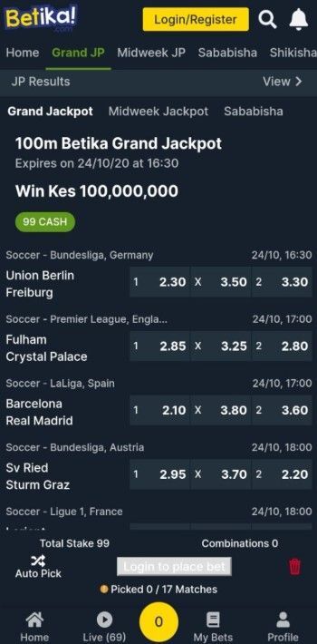 Betika app