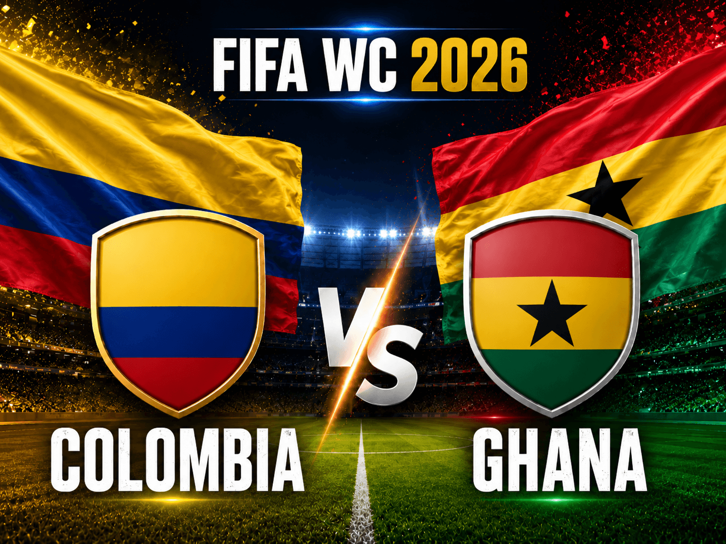 Colombia vs Ghana