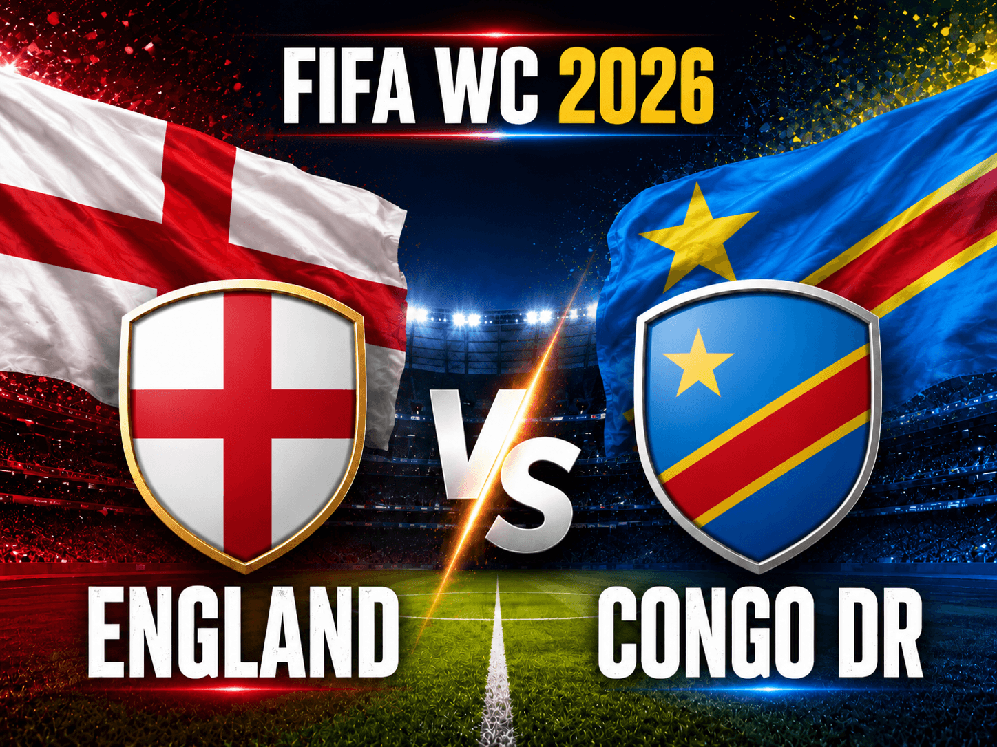England vs Congo DR