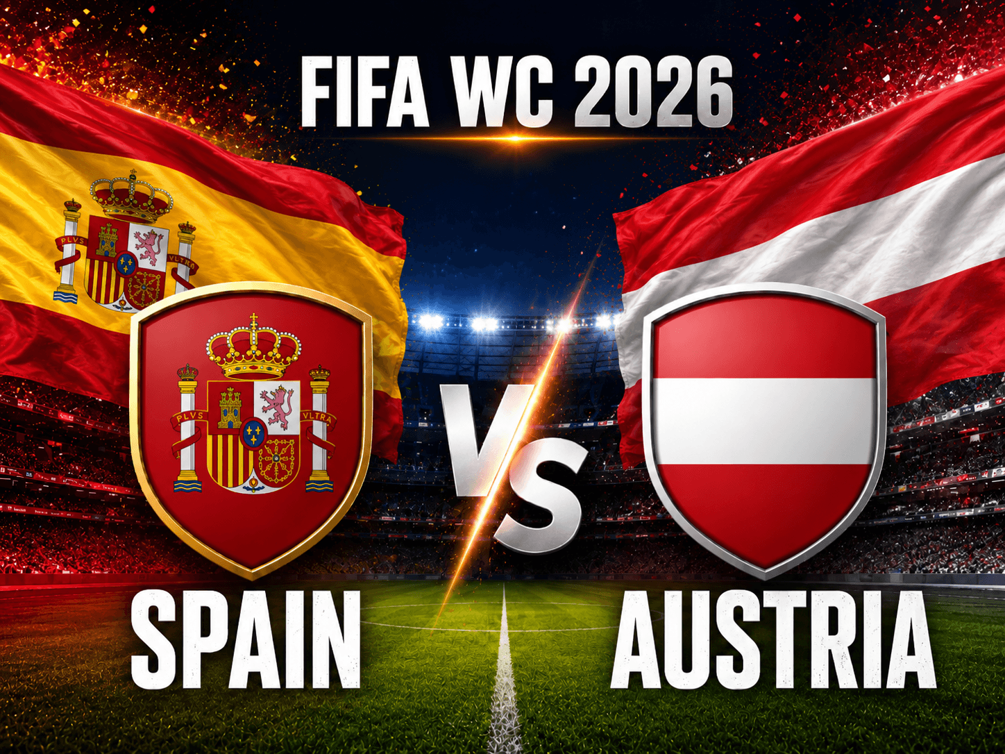 Spain vs Austria